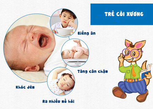 Dinh dưỡng ngừa còi xương cho trẻ 